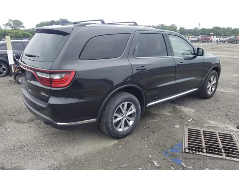 2016 Dodge Durango Limited z USA, uszkodzony, nr VIN 1C4RDJDG1GC419721